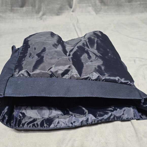 Jean Paul Gaultier Canvas Navy White Medium Backpack With Adjustable Strap - Picture 15 of 16